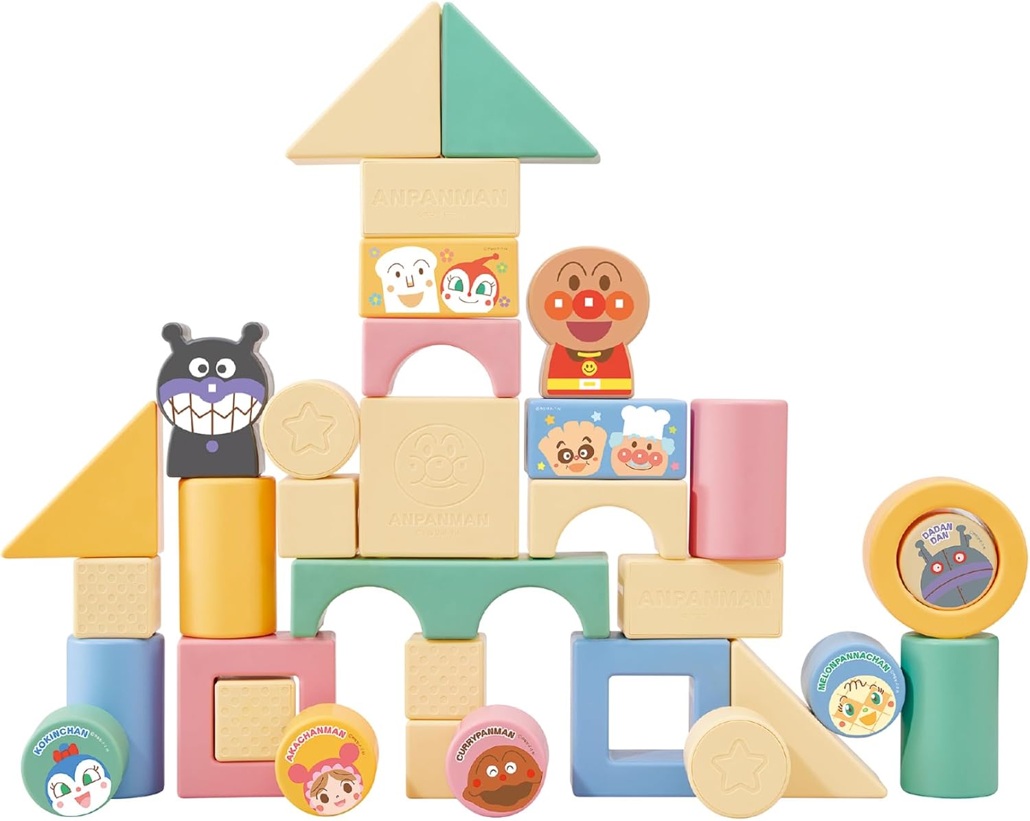 麵包超人天然大米積木