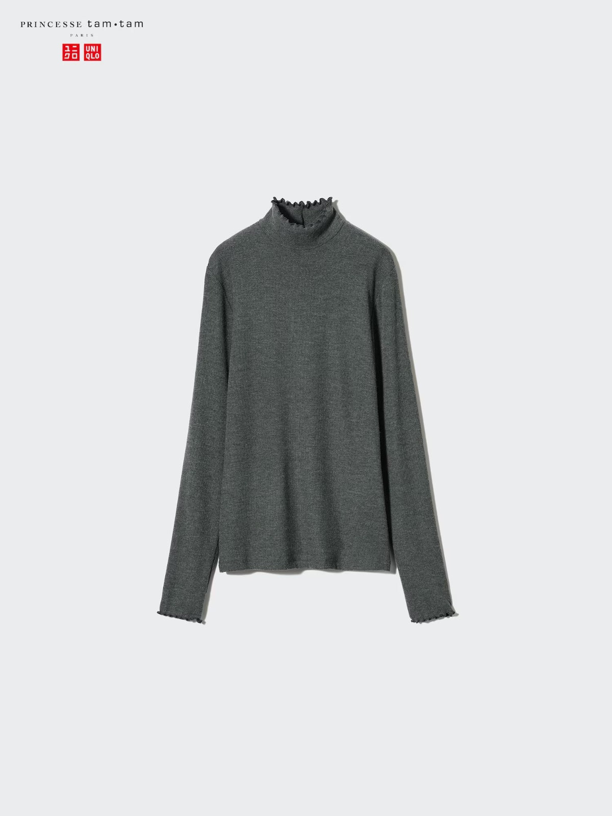 UNIQLO x PRINCESSE tam tam 荷葉邊極暖Heattech
