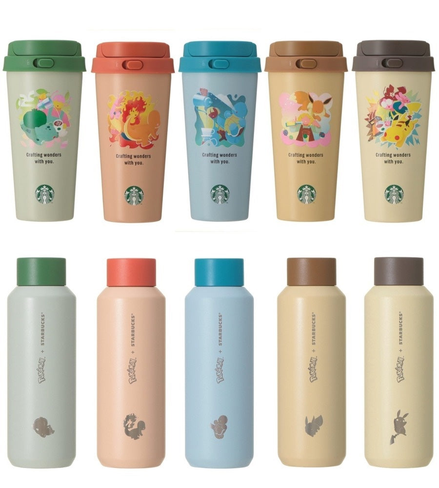 日本 STARBUCKS x Pokémon 聯乘系列